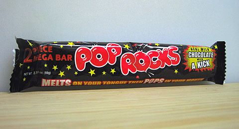 Pop Rocks Mega Bar wrapper